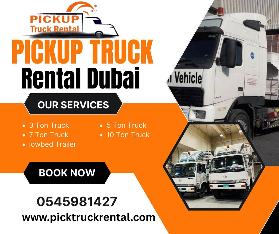 Pickup Truck Rental Dubai – Affordable & Reliable Service